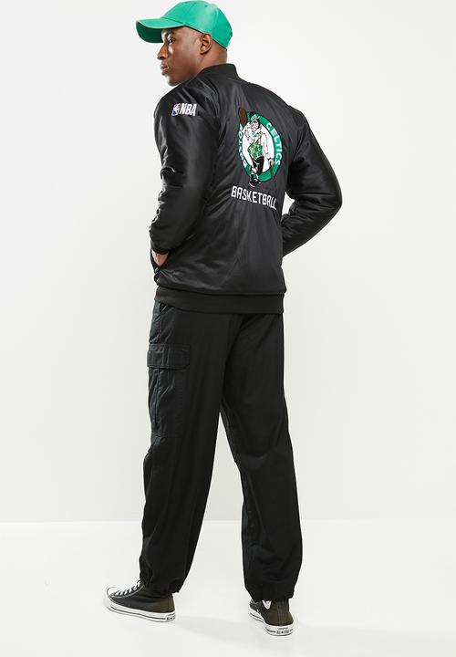 NBA - Celtics icon logo bomber jacket - black