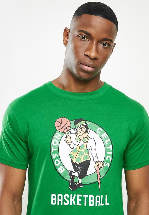 NBA - Icon celtics straight hem printed T-shirt - green