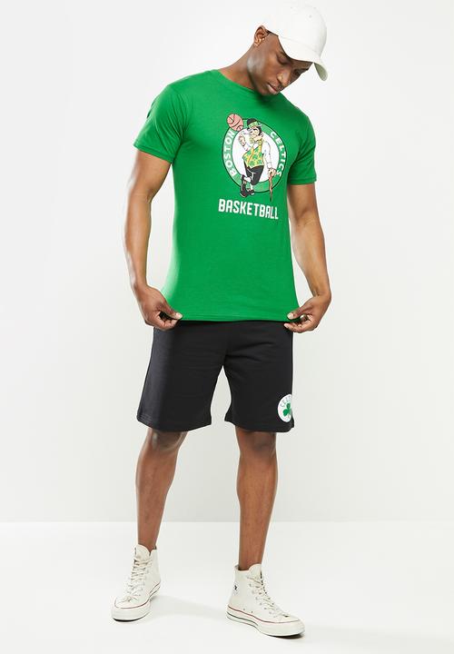 NBA - Icon celtics straight hem printed T-shirt - green
