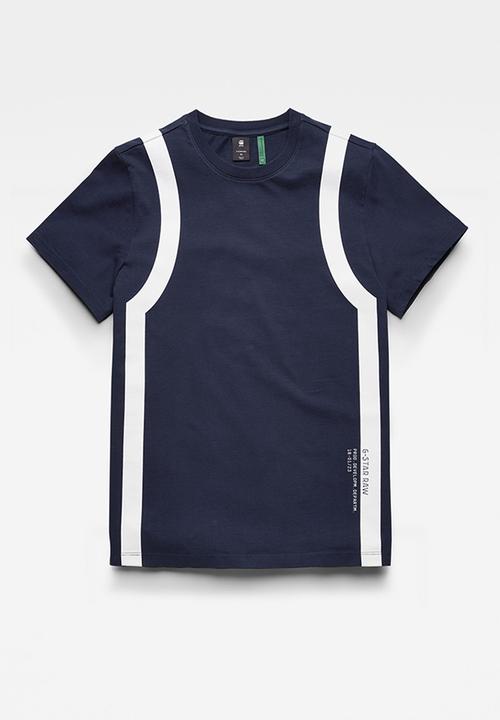 G-STAR - Sport insert r tee - warm sartho