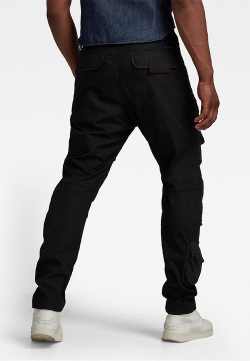 G-STAR - 3d straight tapered cargo - dark black