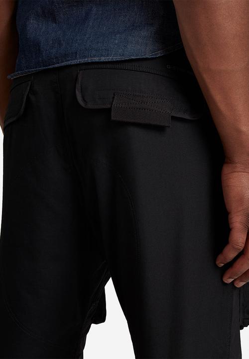 G-STAR - 3d straight tapered cargo - dark black