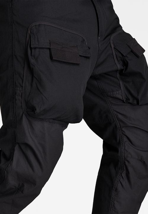 G-STAR - 3d straight tapered cargo - dark black