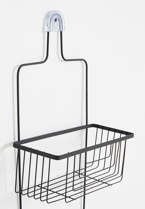 Sixth Floor - 2 Tier shower caddy - matte black