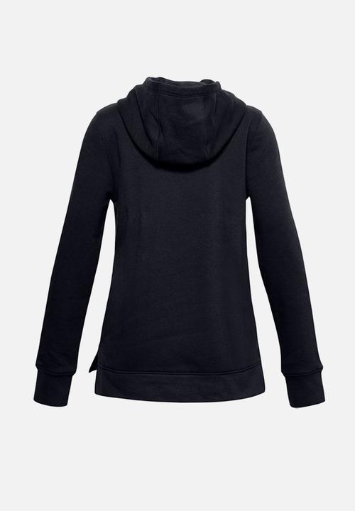 Under Armour - Rival fleece logo hoodie - black