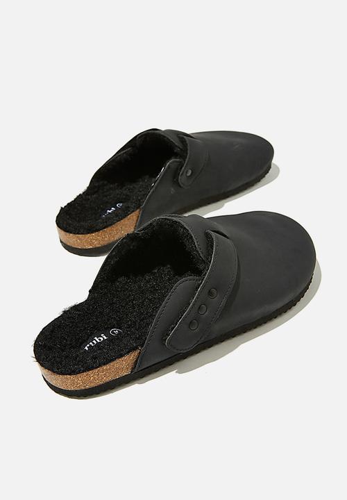 Cotton On - Rex stud closed toe mule - black 