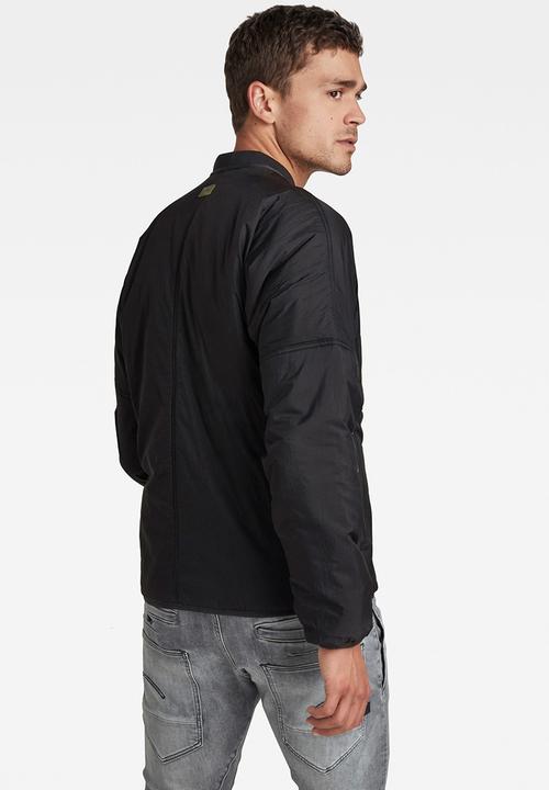 G-STAR - Lightly padded indoor jacket - black