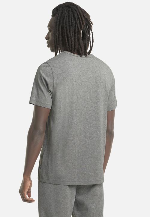 PUMA - Ess+ 2 col logo tee - gray