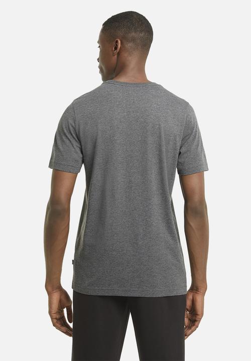 PUMA - Ess heather tee - black