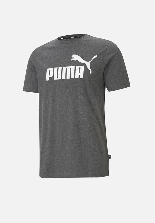 PUMA - Ess heather tee - black