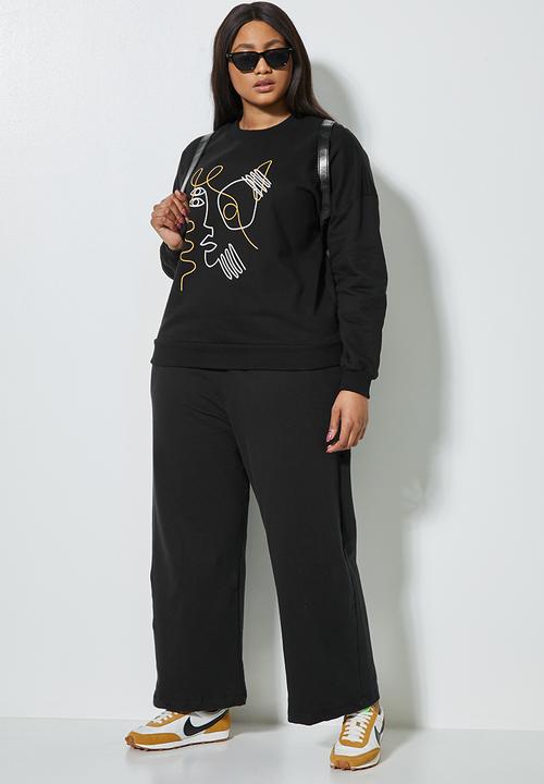Superbalist - Graphic sweat - black