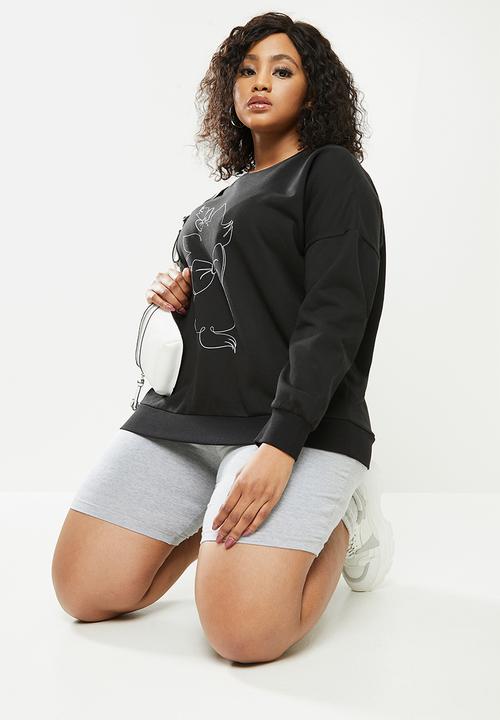 Blake - Oversized sweater - black 