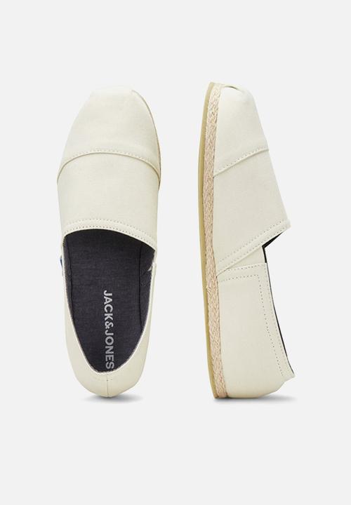 Jack & Jones - Jfwespadrille canvas - marshmallow
