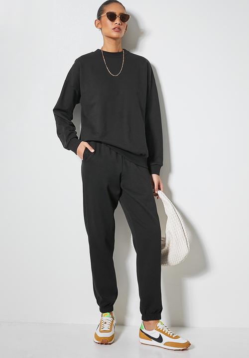 Superbalist - Crew neck sweat - black