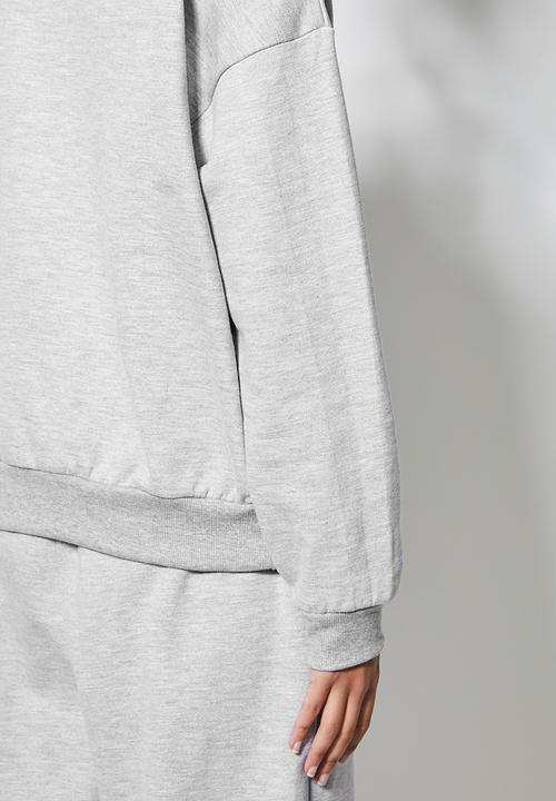 Superbalist - Crew neck sweat - light grey melange