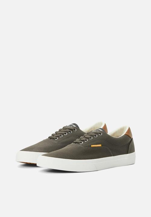Jack & Jones - Jfwmork canvas beluga ss - - khaki 