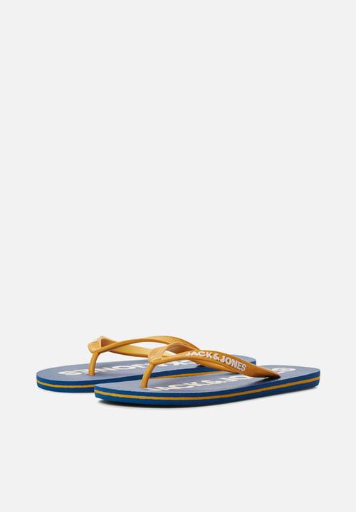 Jack & Jones - Jfwlogo pop flip flop pack - blue