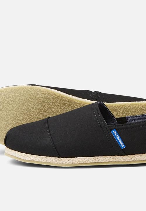 Jack & Jones - Jfwespadrille canvas anthracite 20 - black