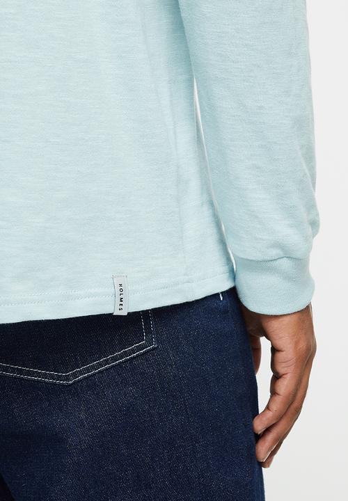 Holmes Bro's - Panther long sleeve tee - blue