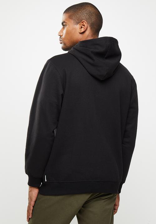 Ben Sherman - Cat zip sweat - black