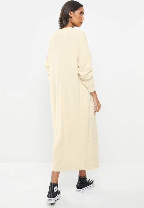Cotton On - Longline super luxe cardi - neutral 