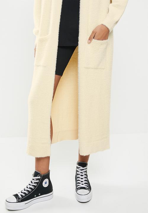 Cotton On - Longline super luxe cardi - neutral 
