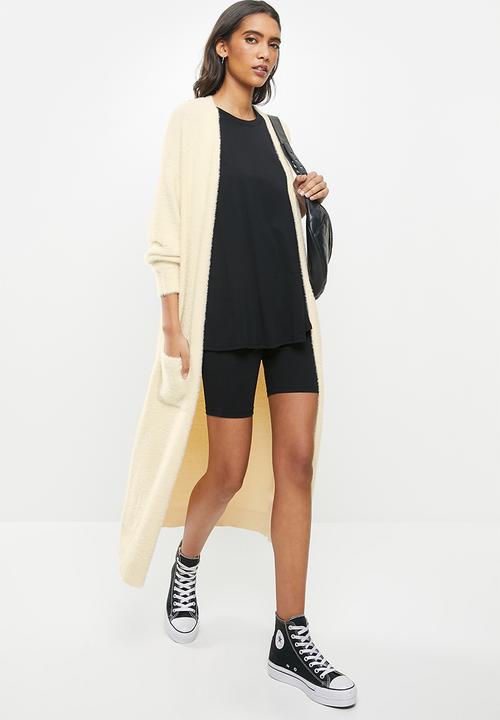 Cotton On - Longline super luxe cardi - neutral 