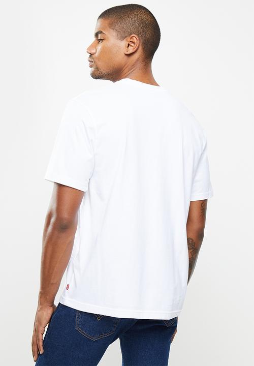 Levi’s® - Short sleeve relaxed fit tee logo mv - white 