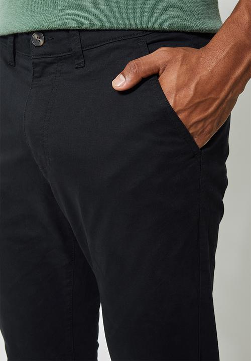 Superbalist - Marshall skinny chino - black