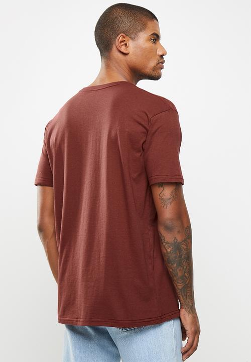 Billabong  - Mondo short sleeve tee - burgundy