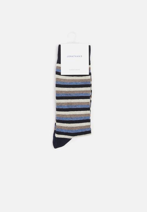 Jonathan D - Branded socks - multi