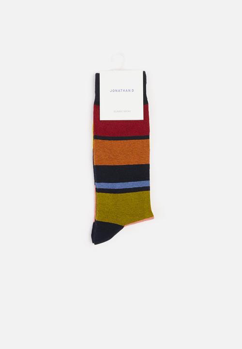 Jonathan D - Branded socks - multi