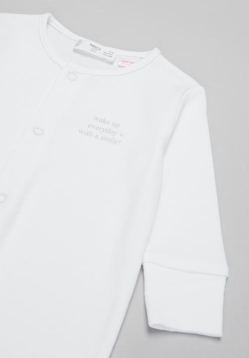 MANGO - Tiny pyjamas - white 