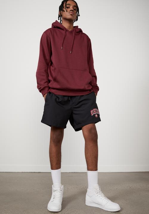 Factorie - Basic hoodie - merlot