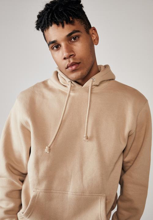Factorie - Basic hoodie - chalk yellow