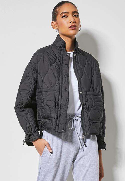Superbalist - Quilted puffer - black