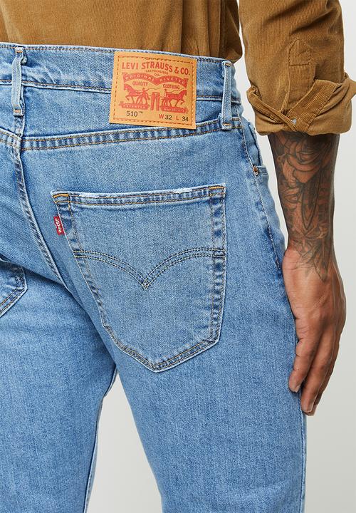 Levi’s® - 510™ Skinny wolf gala apples adv - blue