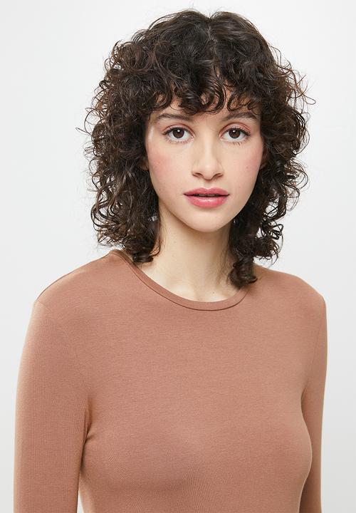 Superbalist - Slim fit sleep set - terracotta
