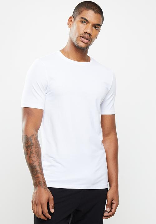 Only & Sons - Basic life slim o-neck 3 pack - white
