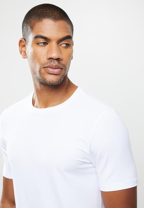 Only & Sons - Basic life slim o-neck 3 pack - white