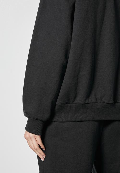 Superbalist - Graphic crew sweat - black