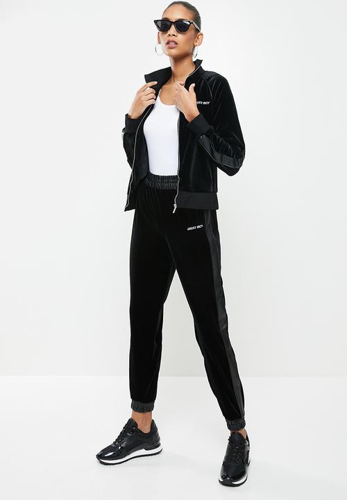 SISSY BOY - Badass babe jogger - black