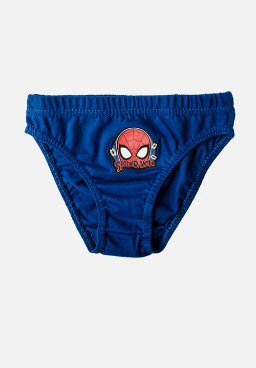 Character Group - Spiderman 3 pack briefs - blue