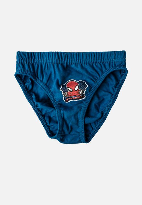 Character Group - Spiderman 3 pack briefs - blue