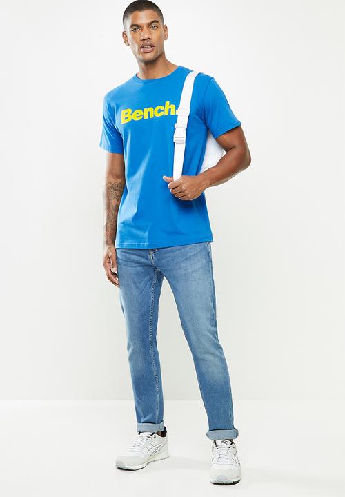 Bench - Oscar short sleeve tee - blue