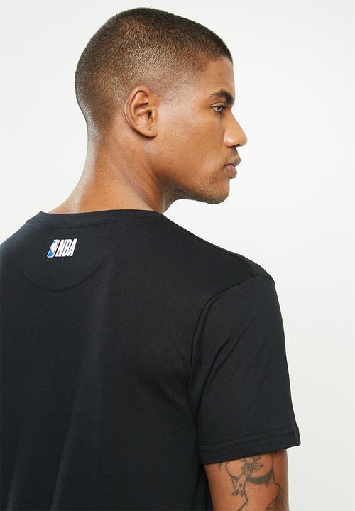 NBA - Icon bull straight hem printed T-shirt - cotton single jersey - black