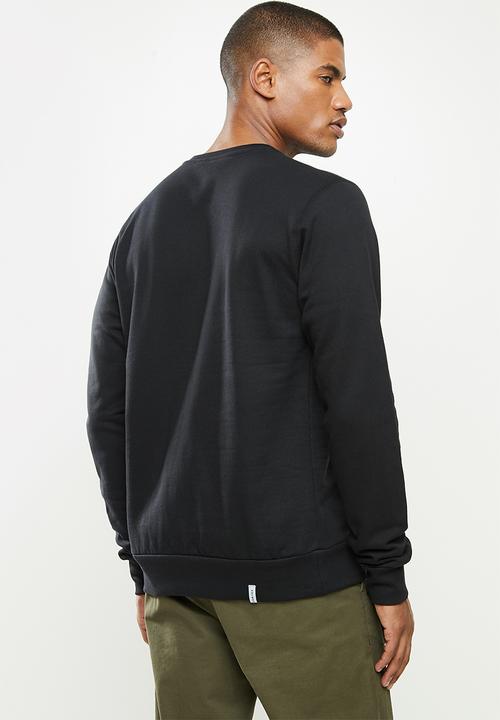 Holmes Bro's - Exotic basic sweat - black