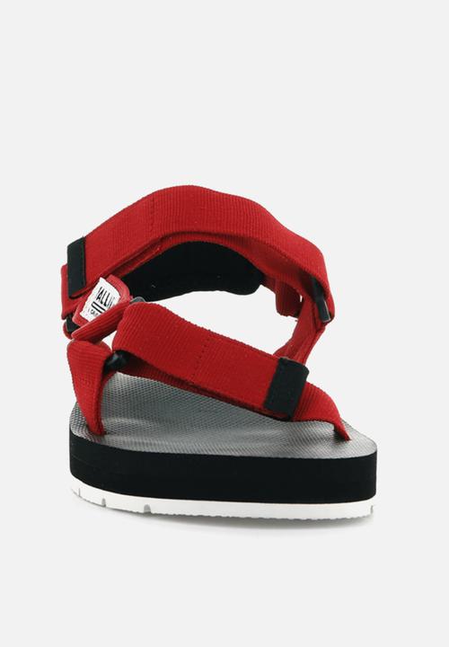 Palladium - Outdoorsy urbanity - red salsa