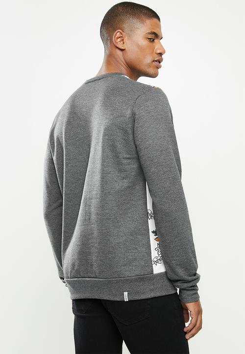 Holmes Bro's - Beers basic sweat - charcoal 