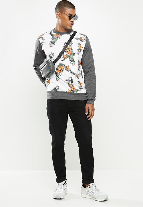 Holmes Bro's - Beers basic sweat - charcoal 